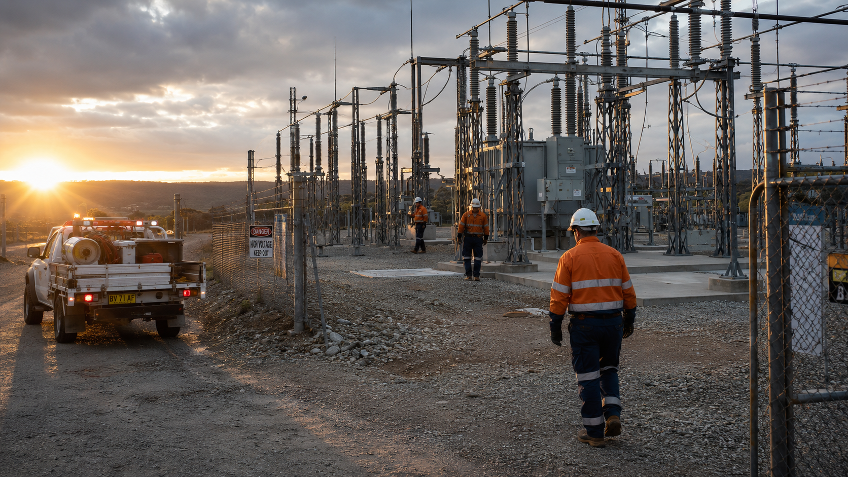 Illustrative utilities and energy infrastructure environment