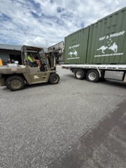 Rapid-20 deployable training system during delivery operations