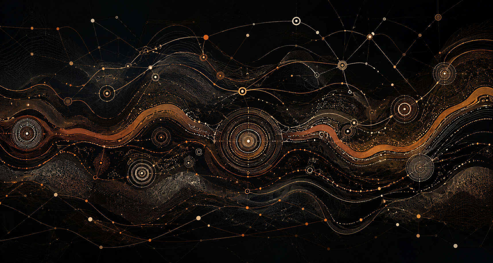 Indigenous digital artwork created by the Forces Group founder