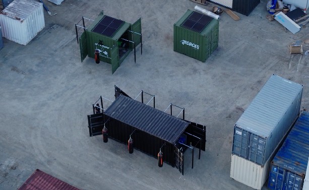 Multiple FORCES Rapid system formats deployed together in a production yard